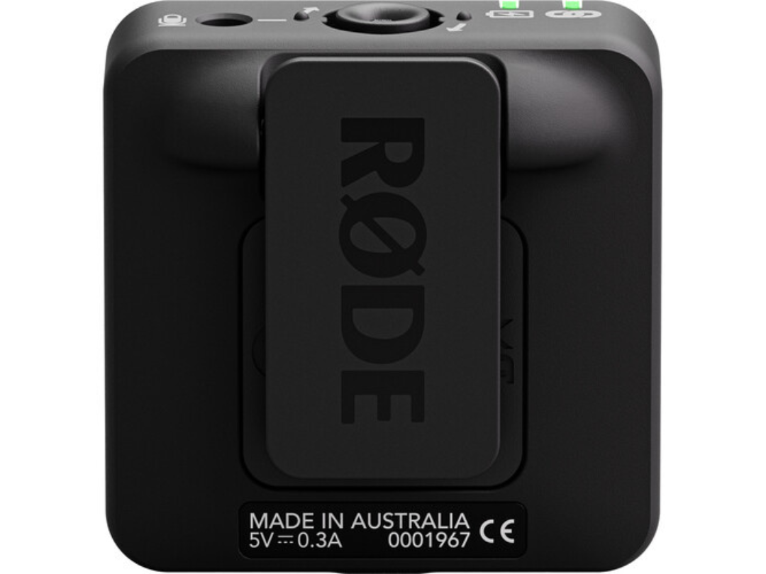 نظام الميكروفون اللاسلكي الرقمي المدمج RODE Wireless ME (أسود) نظام الميكروفون اللاسلكي الرقمي المدمج RODE Wireless ME (أسود)